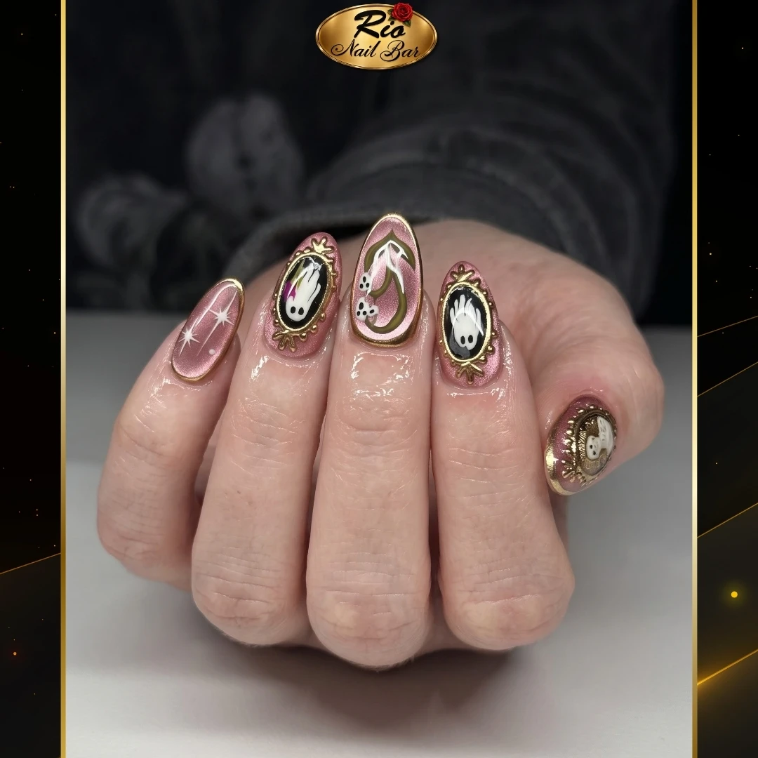 Halloween Nail Art Oct 9 2026